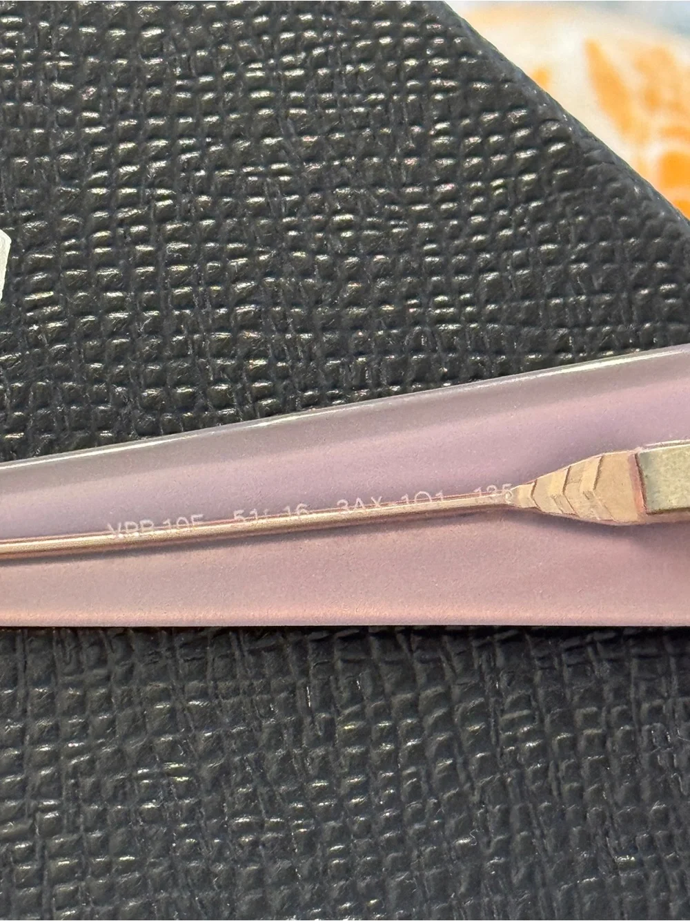Prada Dark Brown \ Pink Rectangular Eyeglasses so 90s!!